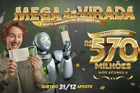 terno da mega da virada|Mega da Virada: cinco apostas dividem prêmio de R$ 541,9 milhões.